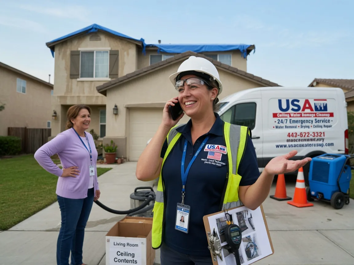 Ceiling Water Damage Restoration Bellflower, MO FAQs